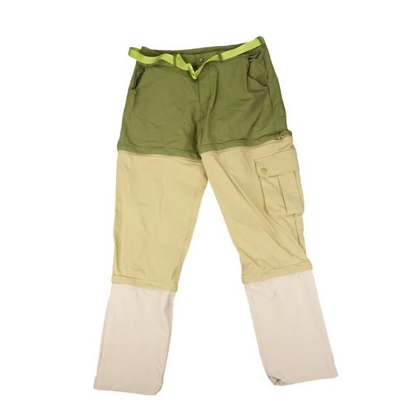 OUTDOOR VOICES Rectrek Zip-off Pant Olive Branch Khaki Enoki - Picture 1 of 2